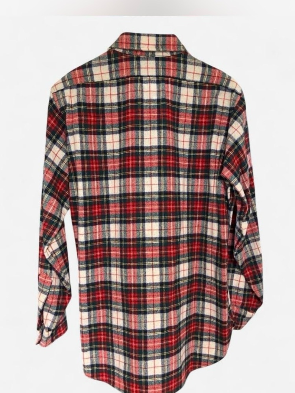Pendleton Virgin Wool Quilt Lined Plaid Button Down USA Made Size Medium - Picture 3 of 7